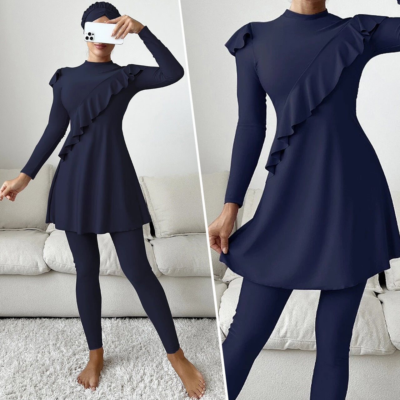 ( REF 13 ) لباس السباحة بوركيني